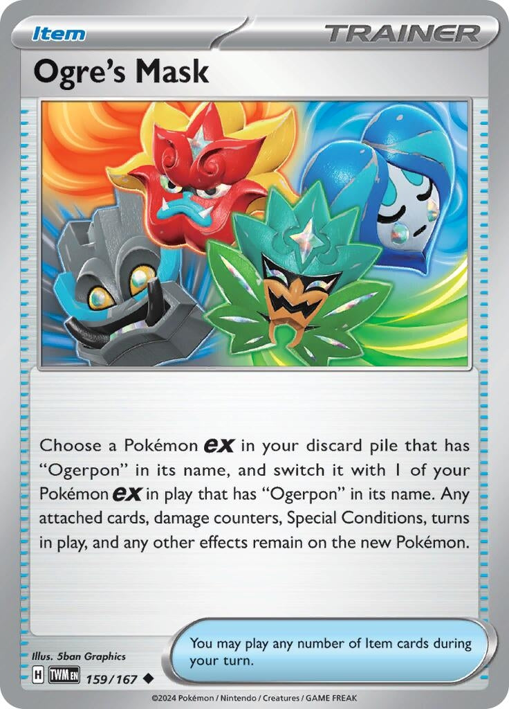 Image for Ogre's Mask (159/167) (TWM) - Pokemon