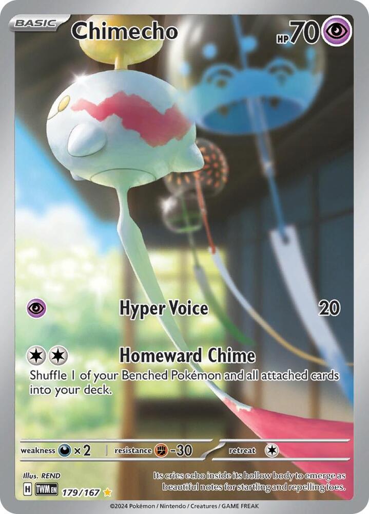 Image for Chimecho (179/167) (TWM) - Pokemon
