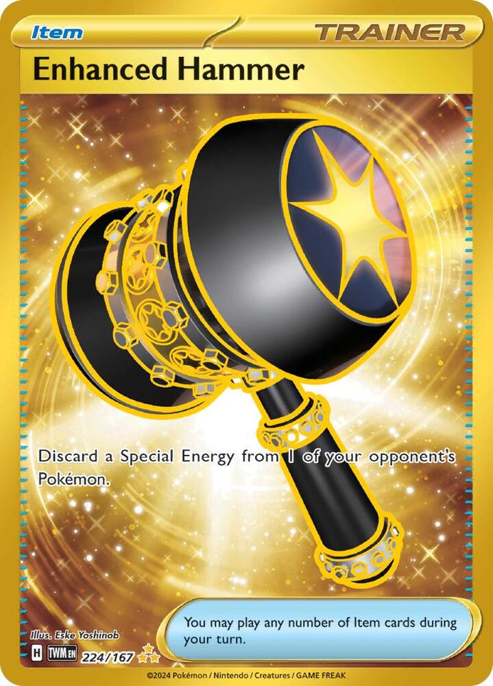 Image for Enhanced Hammer (224/167) (TWM) - Pokemon