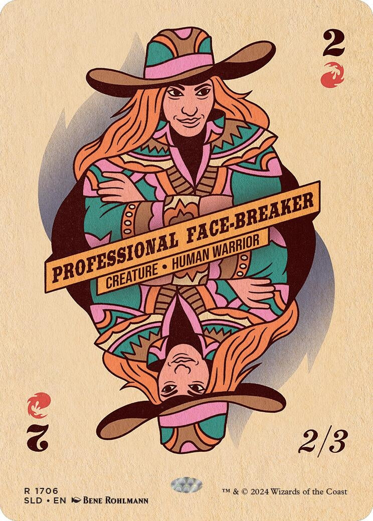 Image for Professional Face-Breaker (1706) - Magic: The Gathering
