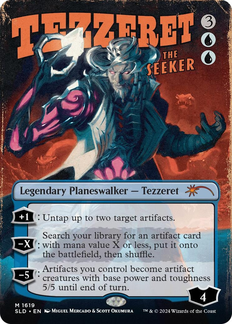 Image for Tezzeret the Seeker (1619) (1619) - Magic: The Gathering