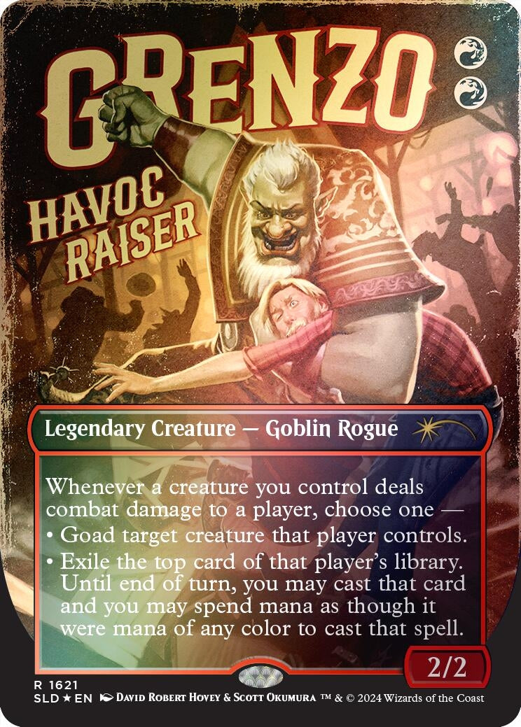 Image for Grenzo, Havoc Raiser (Rainbow Foil) (1621) - Magic: The Gathering