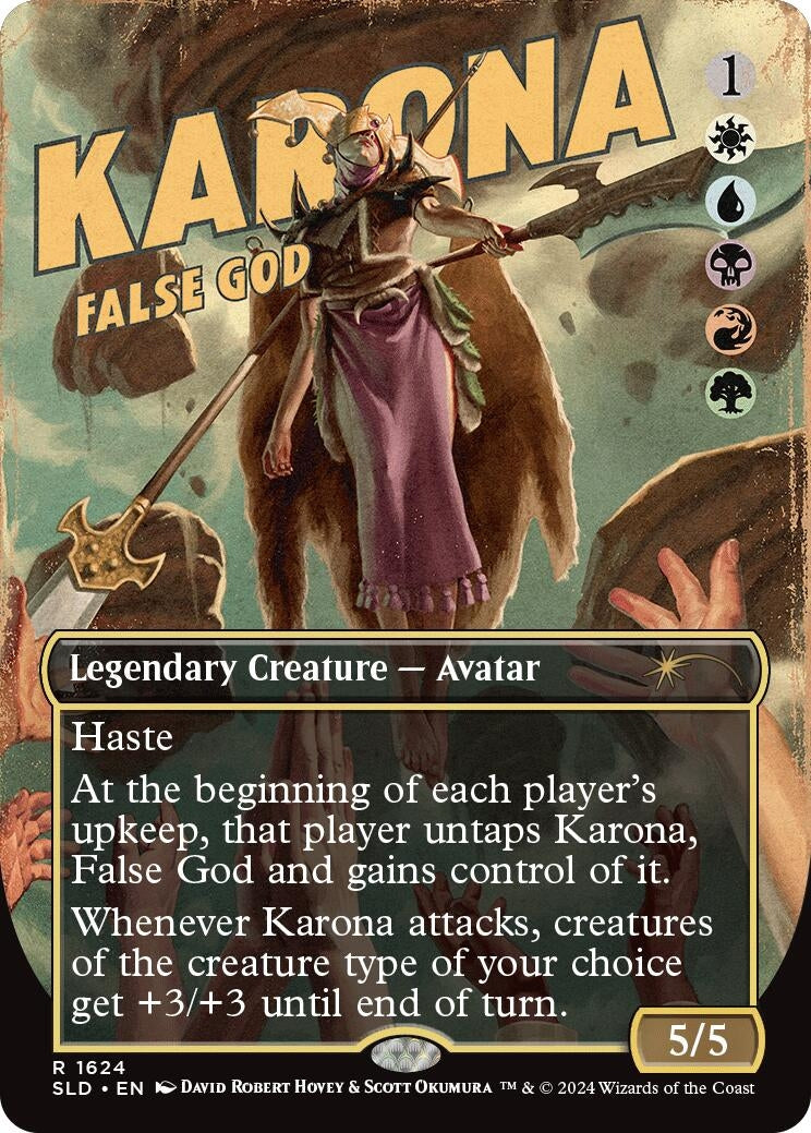 Image for Karona, False God (1624) - Magic: The Gathering