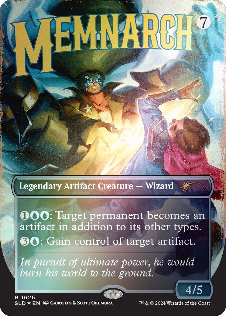 Image for Memnarch (Rainbow Foil) (1626) - Magic: The Gathering