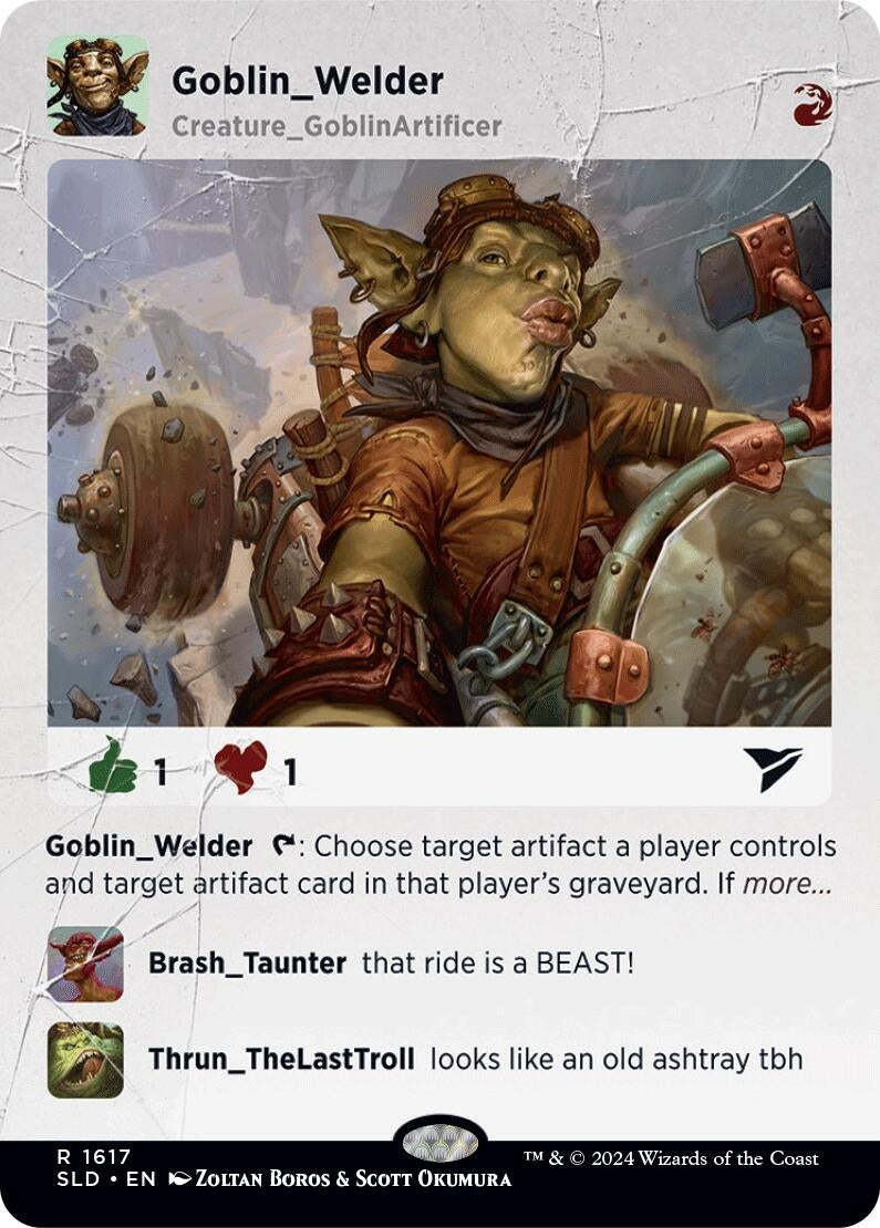 Image for Goblin Welder (1617) - Magic: The Gathering