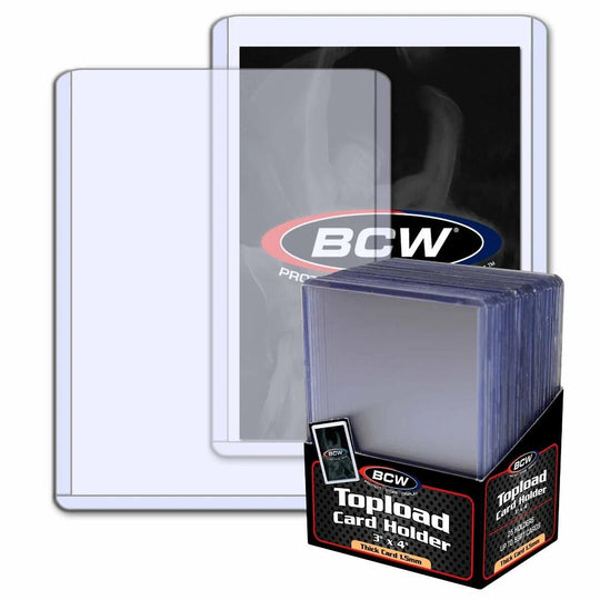 Image for 3" x 4" Thick Card Topload Holder - 59pt. (25-Count) - Collectible Storage