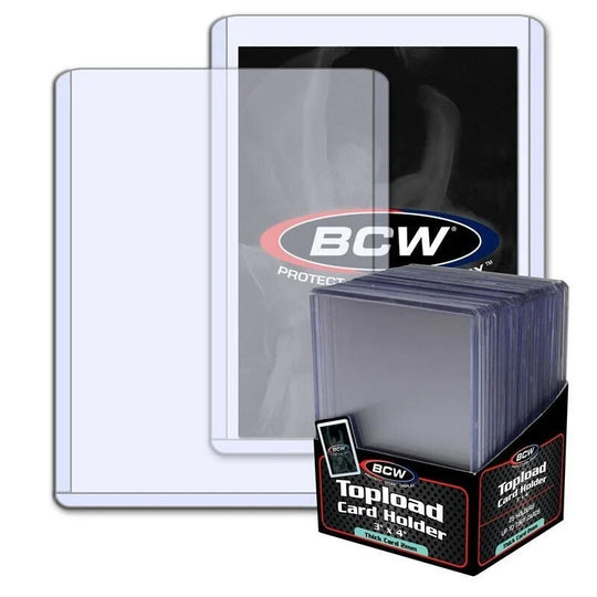 Image for 3" x 4" Thick Card Topload Holder - 79pt. (25-Count) - Collectible Storage