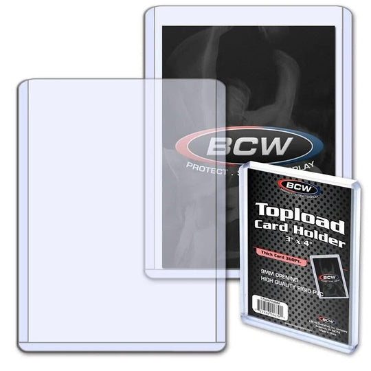 Image for 3" x 4" Thick Card Topload Holder - 360pt. (1-Count) - Collectible Storage