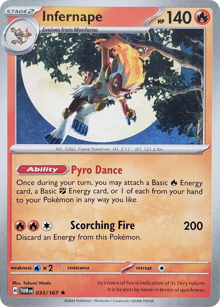 Image for Infernape (033/167) (PR) - Pokemon
