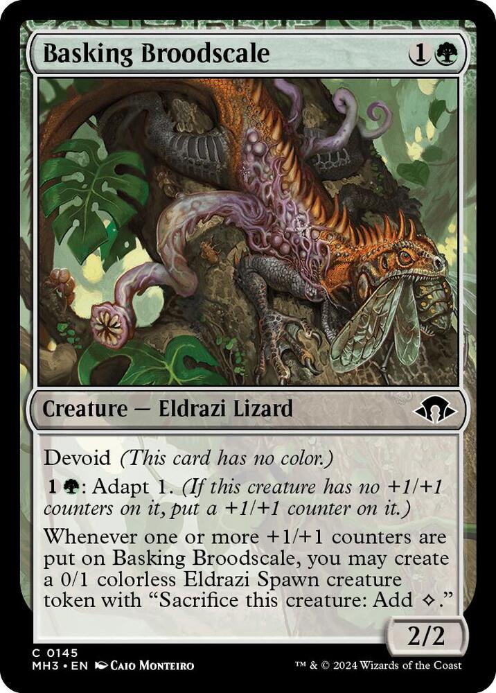 Image for Basking Broodscale (145) - Magic: The Gathering