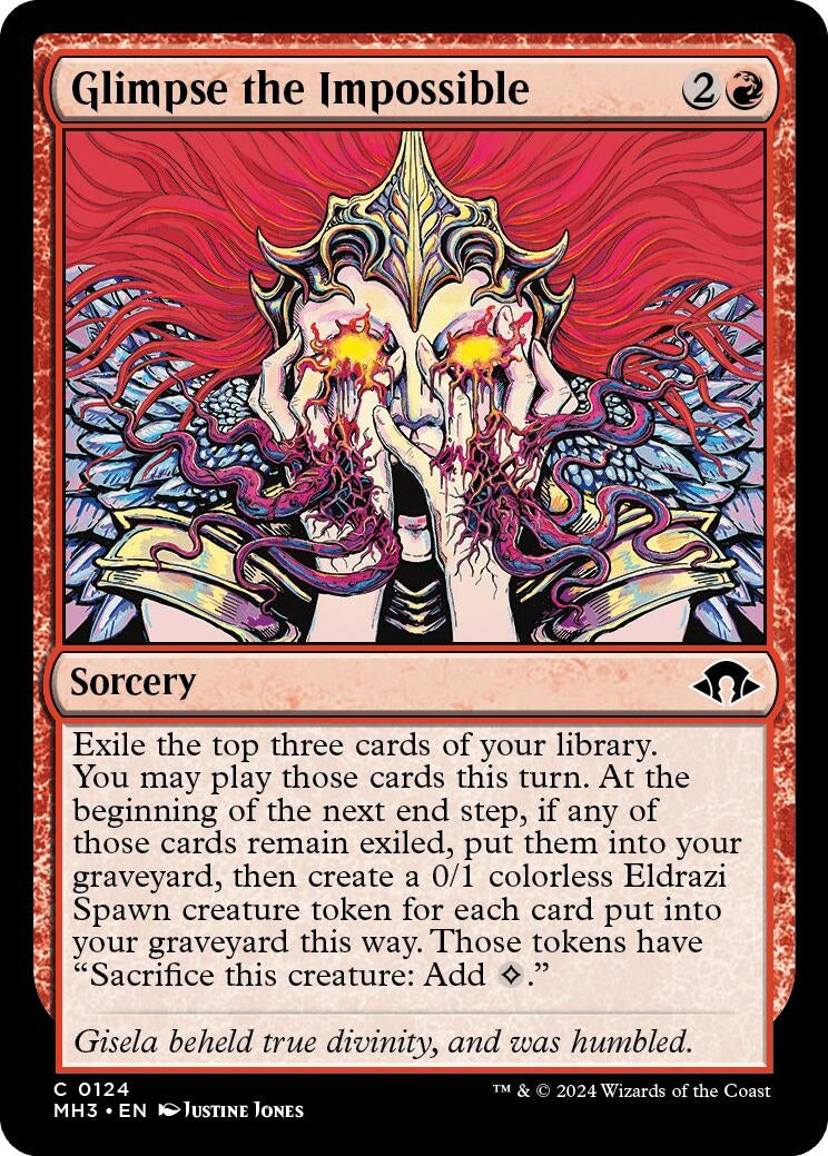 Image for Glimpse the Impossible (124) - Magic: The Gathering