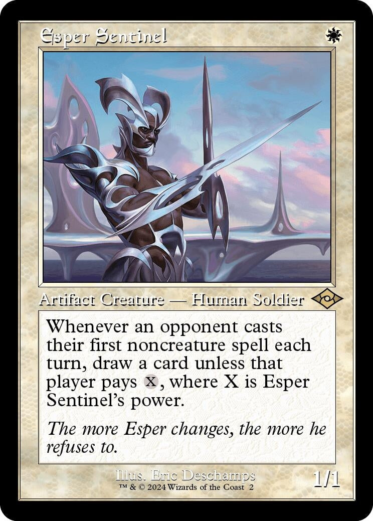 Image for Esper Sentinel (Retro Frame) (2) - Magic: The Gathering