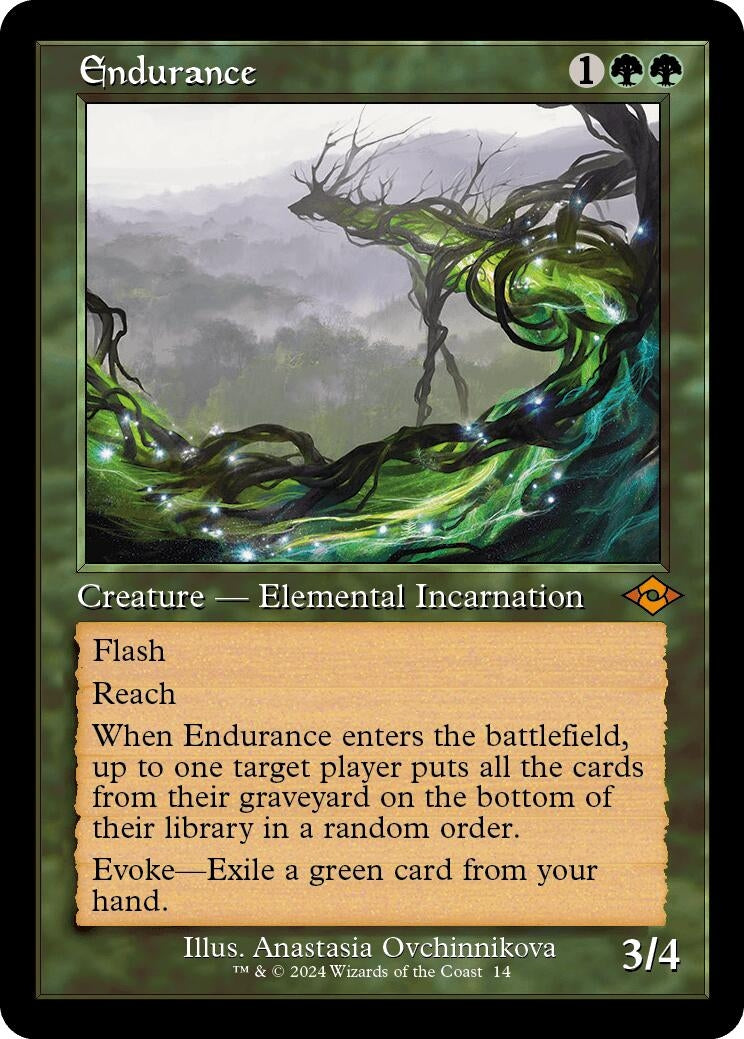 Image for Endurance (Retro Frame) (14) - Magic: The Gathering