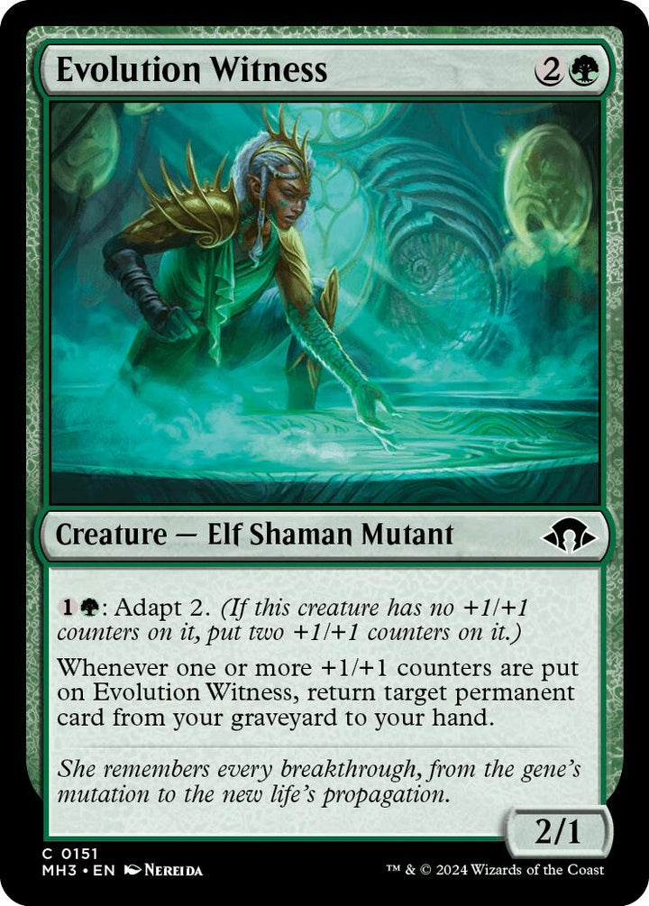 Image for Evolution Witness (151) - Magic: The Gathering