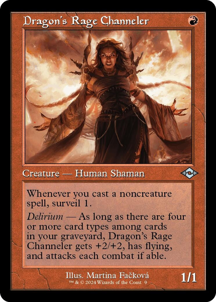 Image for Dragon's Rage Channeler (Retro Frame) (9) - Magic: The Gathering