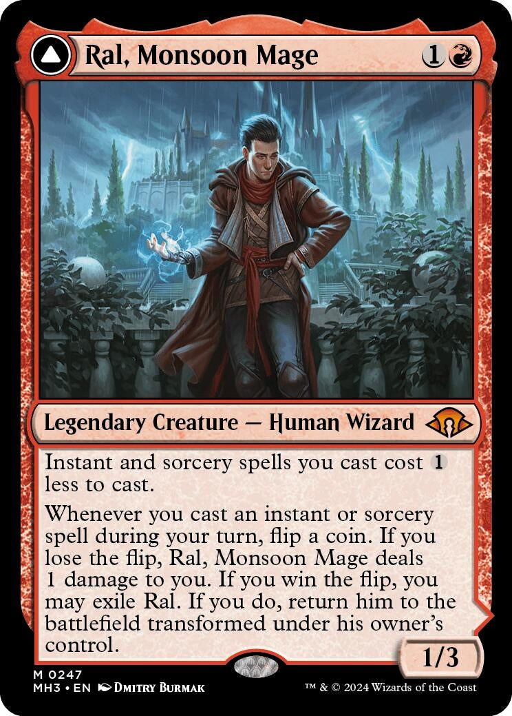 Image for Ral, Monsoon Mage (247) - Magic: The Gathering