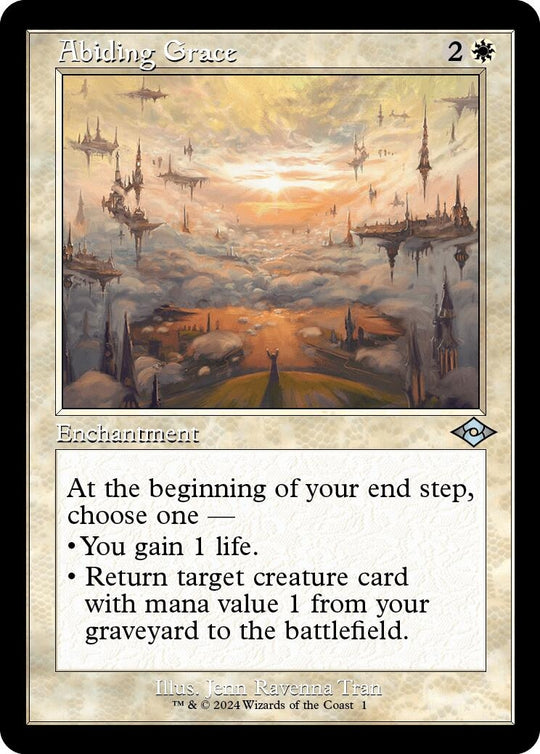 Image for Abiding Grace (Retro Frame) (1) (MH2) - Magic: The Gathering