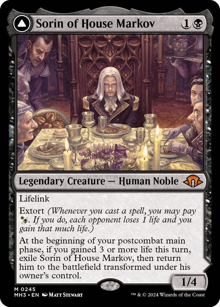 Image for Sorin of House Markov (245) - Magic: The Gathering