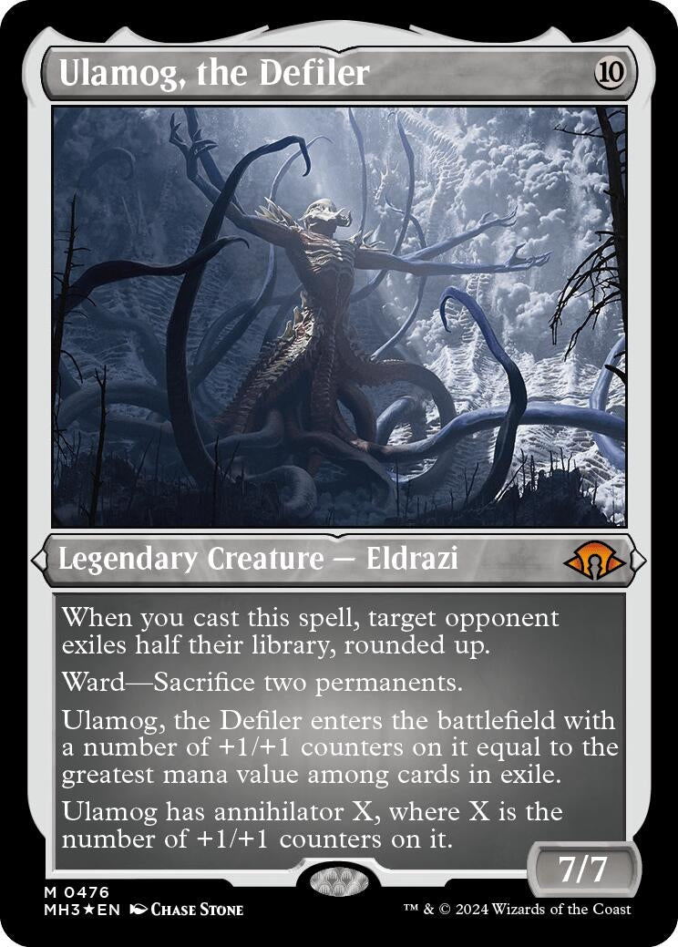 Image for Ulamog, the Defiler (Foil Etched) (476) - Magic: The Gathering