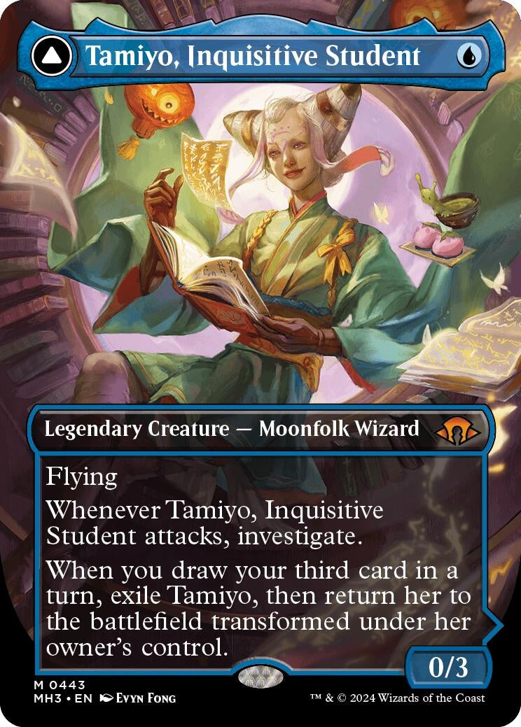 Image for Tamiyo, Inquisitive Student (Borderless) (443) - Magic: The Gathering