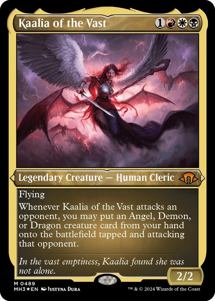 Image for Kaalia of the Vast (Foil Etched) (489) - Magic: The Gathering