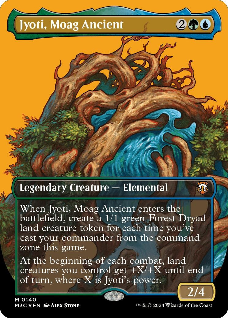 Image for Jyoti, Moag Ancient (Borderless) (Ripple Foil) (140) - Magic: The Gathering