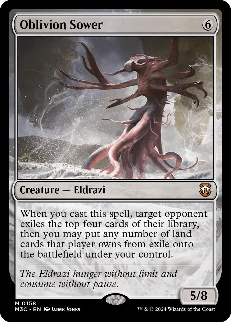 Image for Oblivion Sower (Ripple Foil) (158) - Magic: The Gathering