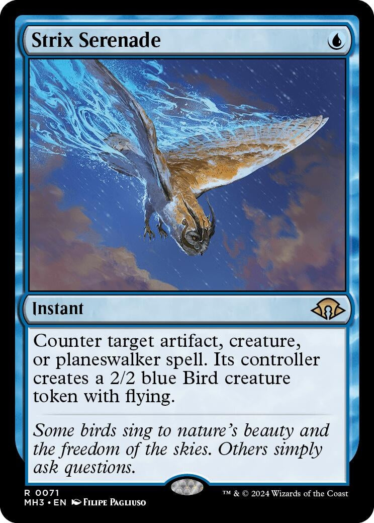 Image for Strix Serenade (71) - Magic: The Gathering