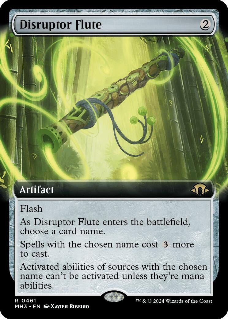 Image for Disruptor Flute (Extended Art) (461) - Magic: The Gathering