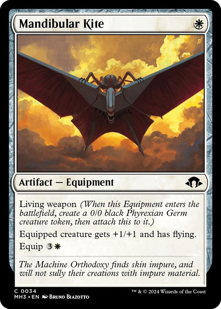 Image for Mandibular Kite (34) - Magic: The Gathering