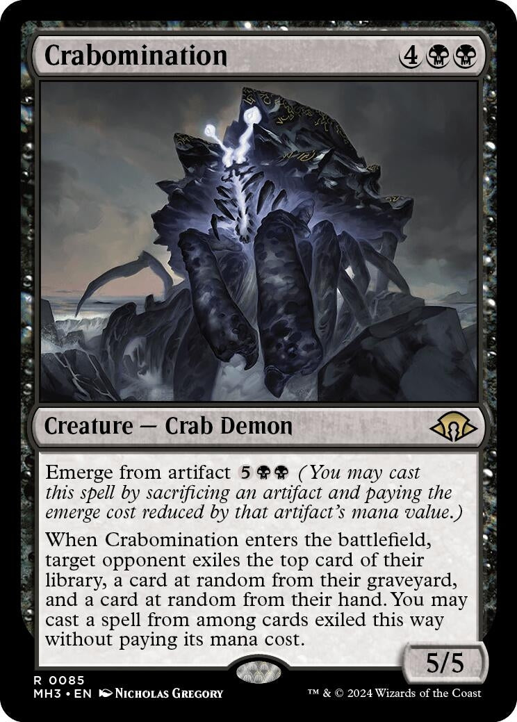 Image for Crabomination (85) - Magic: The Gathering