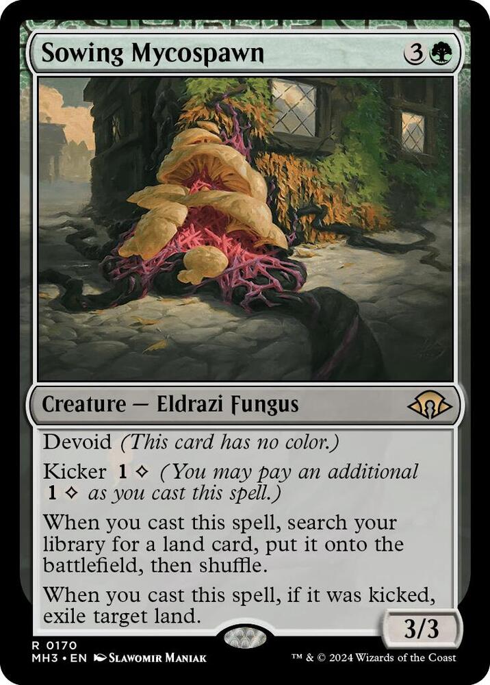 Image for Sowing Mycospawn (170) - Magic: The Gathering