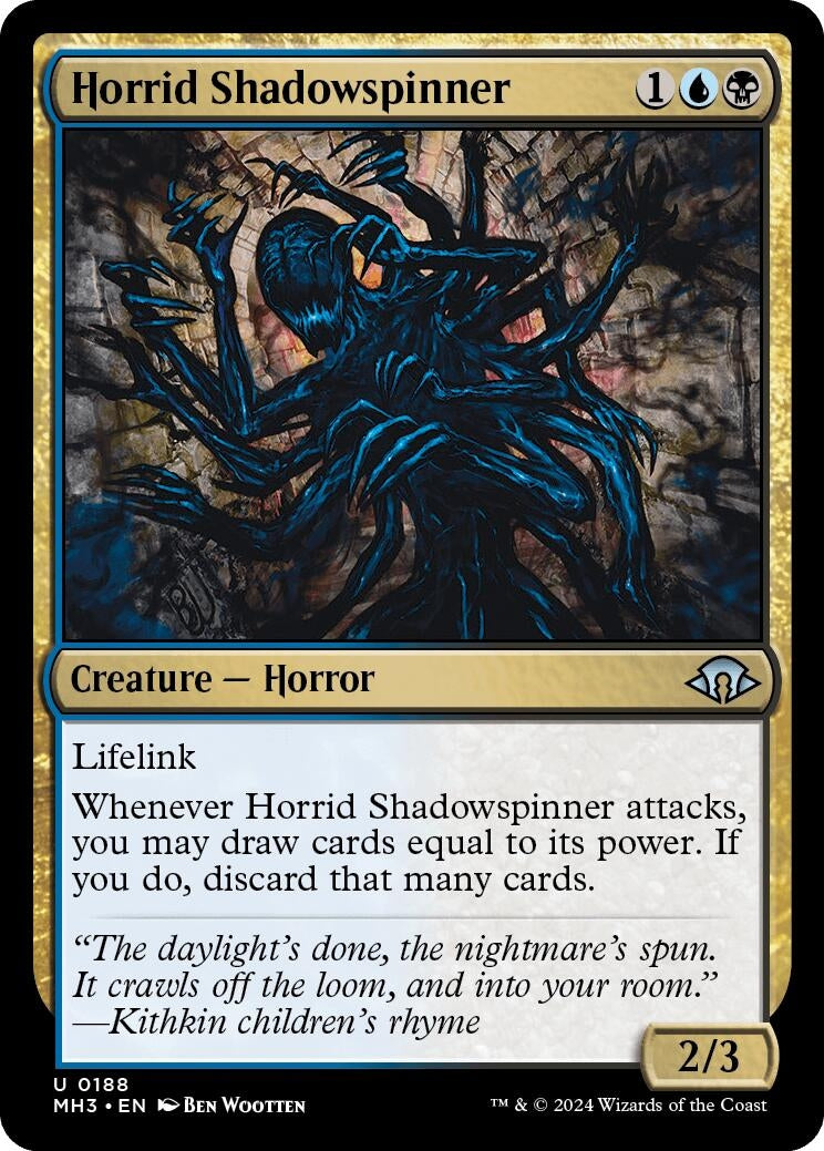Image for Horrid Shadowspinner (188) - Magic: The Gathering