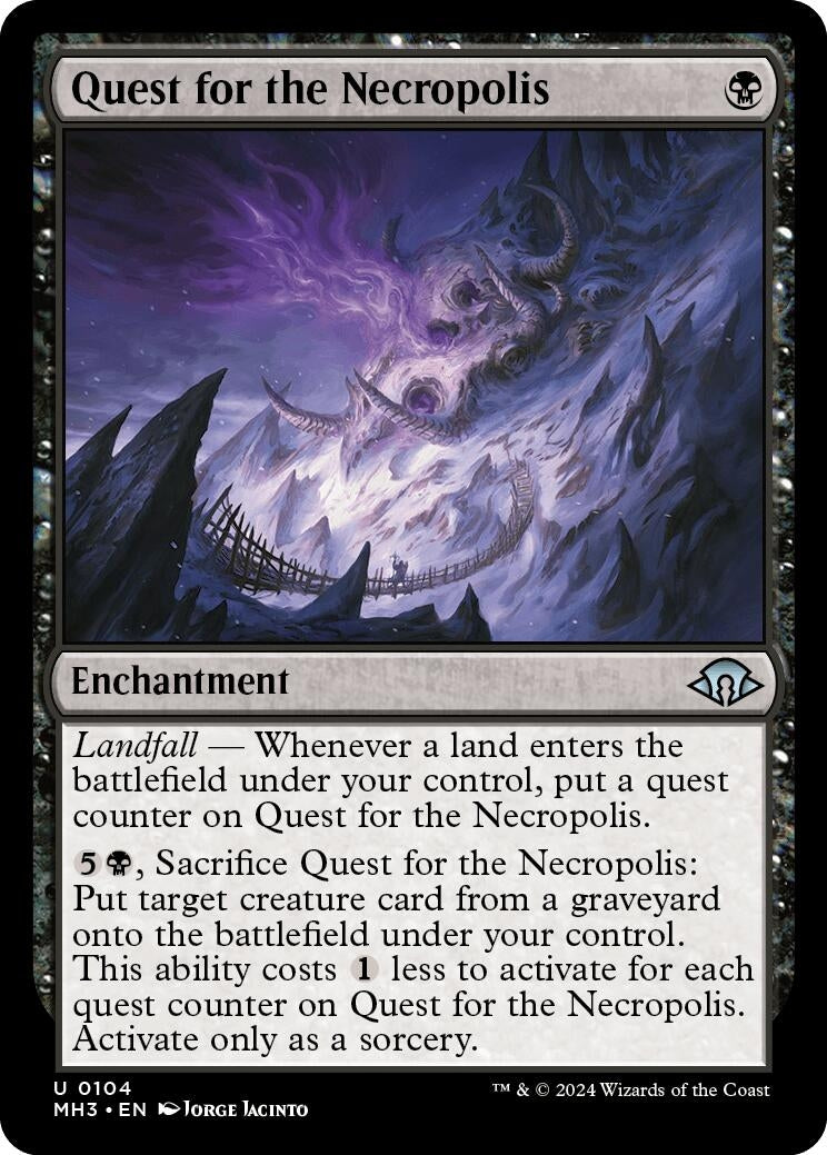 Image for Quest for the Necropolis (104) - Magic: The Gathering