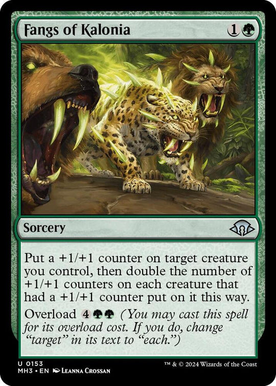 Image for Fangs of Kalonia (153) - Magic: The Gathering