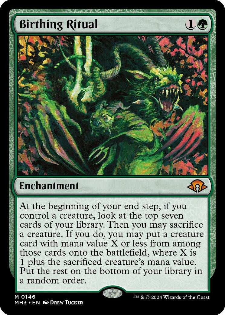 Image for Birthing Ritual (146) - Magic: The Gathering