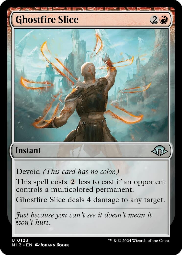 Image for Ghostfire Slice (123) - Magic: The Gathering
