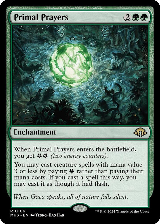Image for Primal Prayers (166) - Magic: The Gathering