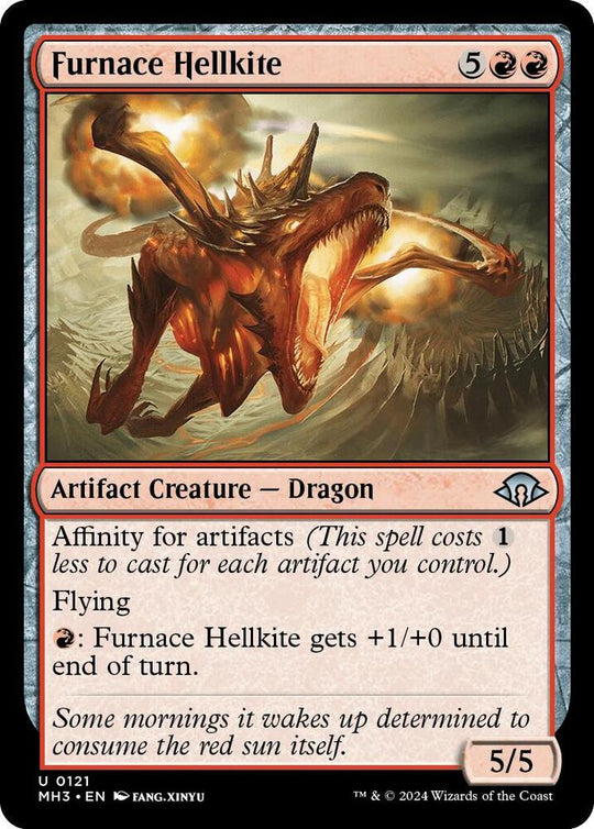 Image for Furnace Hellkite (121) - Magic: The Gathering