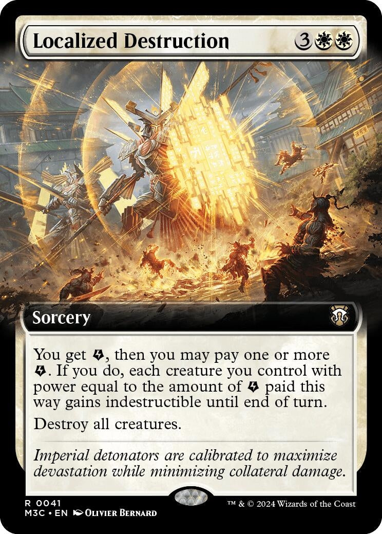 Image for Localized Destruction (Extended Art) (41) - Magic: The Gathering