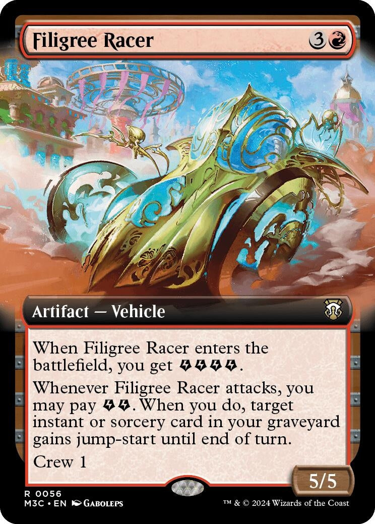 Image for Filigree Racer (Extended Art) (56) - Magic: The Gathering