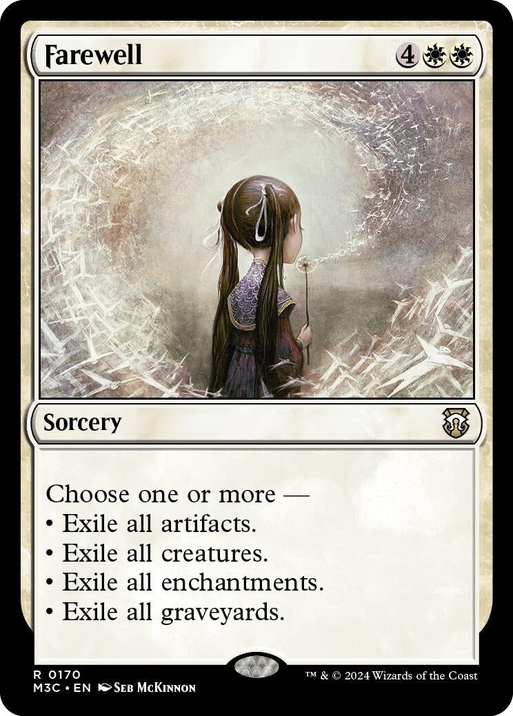 Image for Farewell (Ripple Foil) (170) (M3C) - Magic: The Gathering