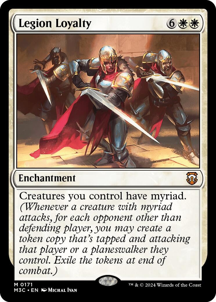 Image for Legion Loyalty (Ripple Foil) (171) - Magic: The Gathering