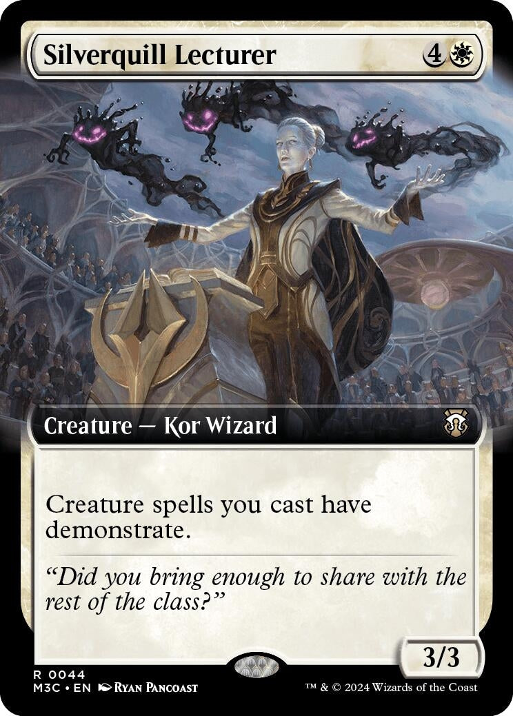 Image for Silverquill Lecturer (Extended Art) (Ripple Foil) (44) - Magic: The Gathering