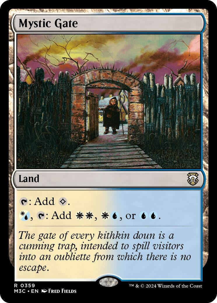 Image for Mystic Gate (Ripple Foil) (359) - Magic: The Gathering