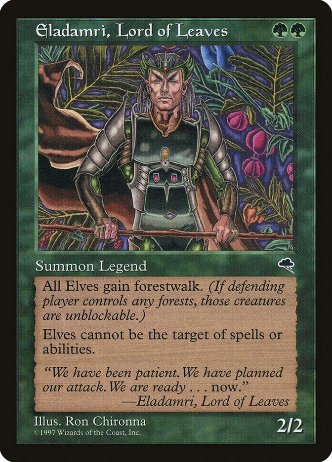 Image for Eladamri, Lord of Leaves (224) - Magic: The Gathering