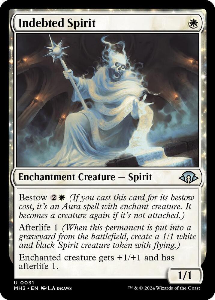 Image for Indebted Spirit (31) - Magic: The Gathering