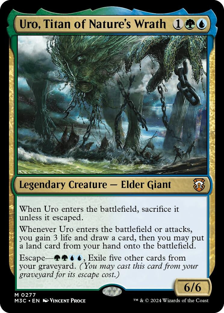 Image for Uro, Titan of Nature's Wrath (277) - Magic: The Gathering
