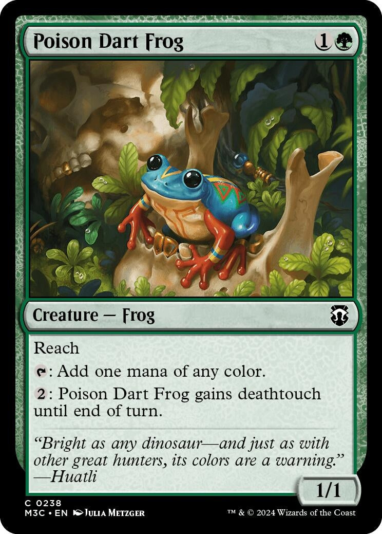 Image for Poison Dart Frog (238) (M3C) - Magic: The Gathering