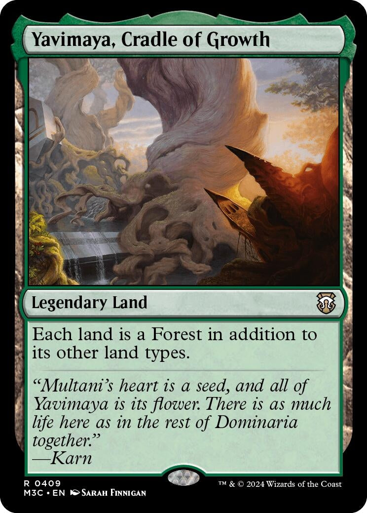 Image for Yavimaya, Cradle of Growth (409) - Magic: The Gathering